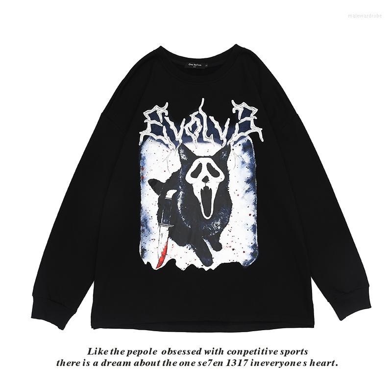 Men' Hoodies Ins Fashion Men And Women Street Spoof Skull Sweatshirts Casual Pullover Long Sleeves Cotton Dark Sweater, Black
Men' Hoodies Ins Fashion Men And Women Street Spoof Skull Sweatshirts Casual Pullover Long Sleeves Cotton Dark Sweater, Black