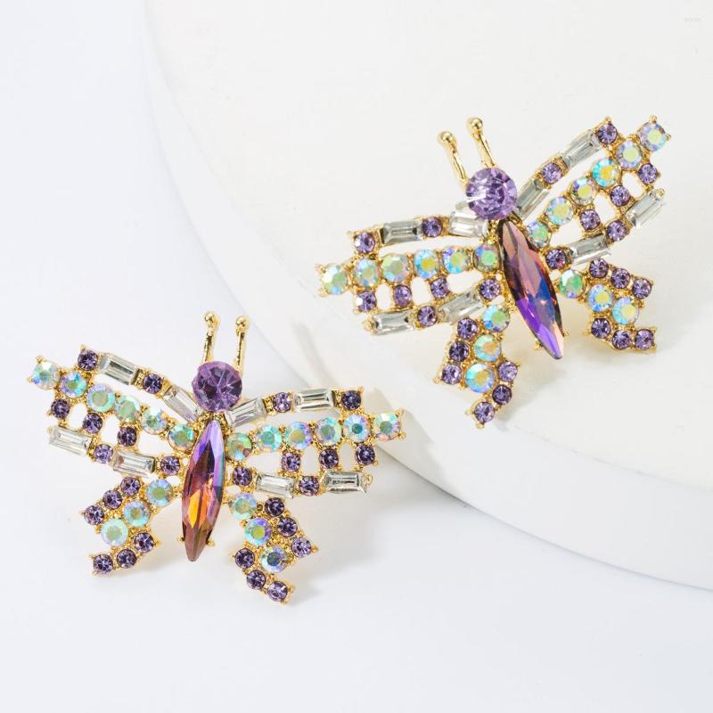 Stud Earrings Fashion Rhinestone Butterfly Retro Elegant Women Green Crystal Needle Wild Texture Drop
Stud Earrings Fashion Rhinestone Butterfly Retro Elegant Women Green Crystal Needle Wild Texture Drop