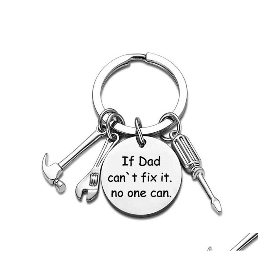 Key Rings Fashion Dad Letters Creative Hammer Screwdriver Wrench Keyring Handbag Decor Tassel Hanging Pendant Fathers Day Gifts Drop Ot2Zd
Key Rings Fashion Dad Letters Creative Hammer Screwdriver Wrench Keyring Handbag Decor Tassel Hanging Pendant Fathers Day Gifts Drop Ot2Zd