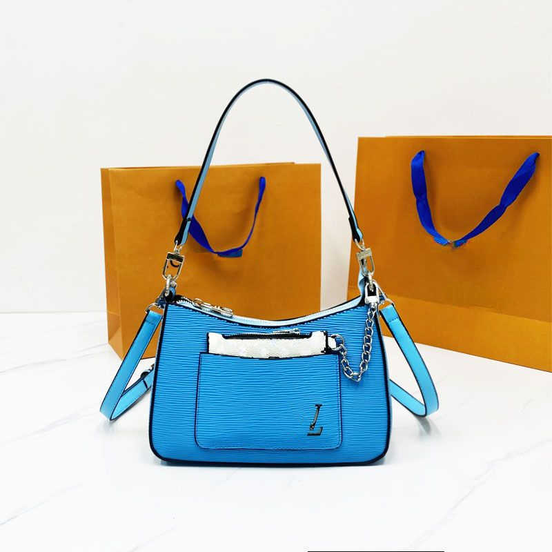 luxury women shoulder bag water ripple crossbody purse designer handbag fashion tote bags chain messengerbag mini wallet 2 sets, Red
luxury women shoulder bag water ripple crossbody purse designer handbag fashion tote bags chain messengerbag mini wallet 2 sets, Red