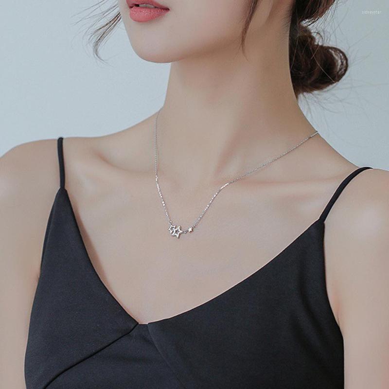 Choker Korean Elegant Hollow Star Pendant Adjustable Necklace Rings For Women Crystal Chain Clavicle Temperament Zircon
Choker Korean Elegant Hollow Star Pendant Adjustable Necklace Rings For Women Crystal Chain Clavicle Temperament Zircon