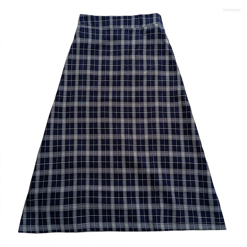 Skirts Retro Blue Plaid Korean Style Girl Summer High Waist Slim Slimming Mid-length Skirt
Skirts Retro Blue Plaid Korean Style Girl Summer High Waist Slim Slimming Mid-length Skirt