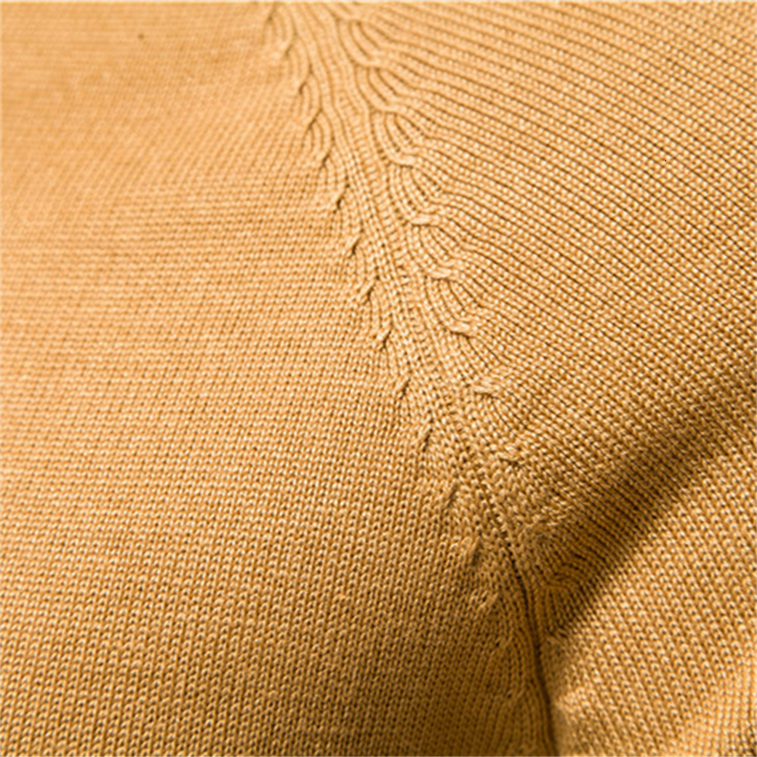 Men's Sweaters AIOPESON Spliced Drop Sleeve Sweater Men Casual O-neck Slim Fit Pullovers Men's Sweaters Winter Warm Knitted Sweater for Men