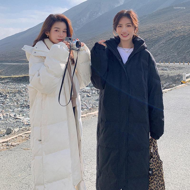 Women' Trench Coats Knee-to-ankle Down Cotton-padded Jacket Women' Winter Padded Hooded Loose, White
Women' Trench Coats Knee-to-ankle Down Cotton-padded Jacket Women' Winter Padded Hooded Loose, White