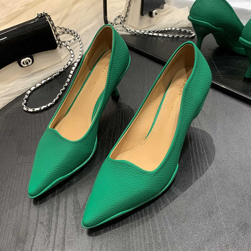 Dress Shoes Green High Heels For Women 2022 Spring Autumn Pointed Toe Women's Pumps Office Party Sexy Shoe Ladies Brand Zapatos De Mujer G230203, Black
Dress Shoes Green High Heels For Women 2022 Spring Autumn Pointed Toe Women's Pumps Office Party Sexy Shoe Ladies Brand Zapatos De Mujer G230203, Black