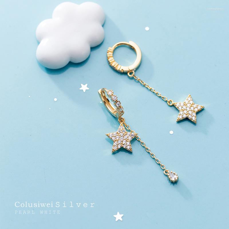 Hoop Earrings COLUSIWEI Real 925 Sterling Silver Twinkle Star Asymmetry Earring For Women Luxury Wedding Engagement Statement Jewelry
Hoop Earrings COLUSIWEI Real 925 Sterling Silver Twinkle Star Asymmetry Earring For Women Luxury Wedding Engagement Statement Jewelry