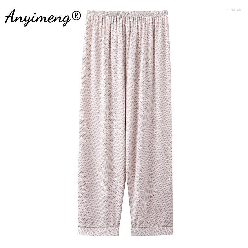 Men's Sleepwear Spring Autumn Winter Ice Silk Men's Sleep Bottom Apricot Lounge Pants Fashion Mens Long Solid Leisure Trousers For Men, As shown
Men's Sleepwear Spring Autumn Winter Ice Silk Men's Sleep Bottom Apricot Lounge Pants Fashion Mens Long Solid Leisure Trousers For Men, As shown