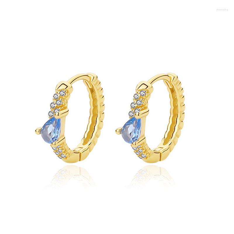 Hoop Earrings 925 Sterling Silver Bule Zircon For Women Gift Designer Vintage Gold Dainty Earings 2023 Trend Fine Jewelry
Hoop Earrings 925 Sterling Silver Bule Zircon For Women Gift Designer Vintage Gold Dainty Earings 2023 Trend Fine Jewelry
