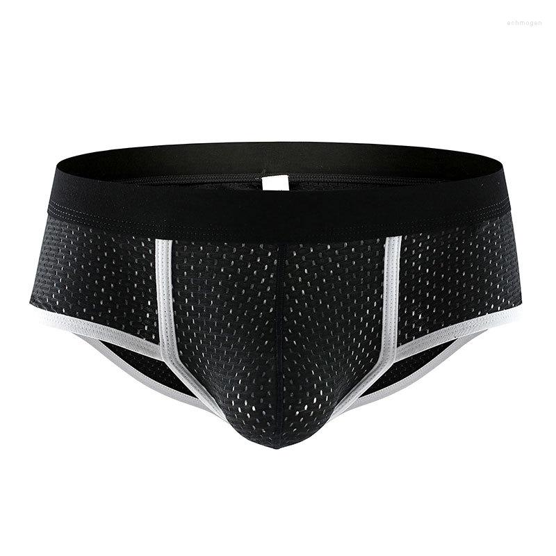 Underpants Men Underwear Sexy Briefs Mesh Breathable Mens Slip Cueca Male Panties U Pouch Gay, Red
Underpants Men Underwear Sexy Briefs Mesh Breathable Mens Slip Cueca Male Panties U Pouch Gay, Red