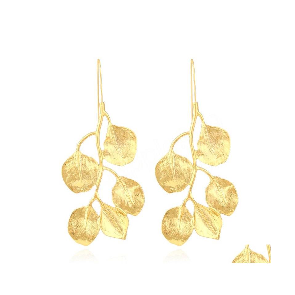 Dangle Chandelier Metal Plant Earrings Vintage Gold Color Leaf Earring For Women Girls Party Jewelry Wholesale Drop Delivery Dhbmo
Dangle Chandelier Metal Plant Earrings Vintage Gold Color Leaf Earring For Women Girls Party Jewelry Wholesale Drop Delivery Dhbmo