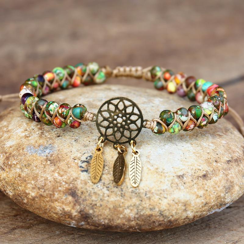 Charm Bracelets 4mm Beaded Stainless Steel Dream Catcher Women Men Yoga Hope Braided Wrap Bracelet Handmade JewelryCharm
Charm Bracelets 4mm Beaded Stainless Steel Dream Catcher Women Men Yoga Hope Braided Wrap Bracelet Handmade JewelryCharm