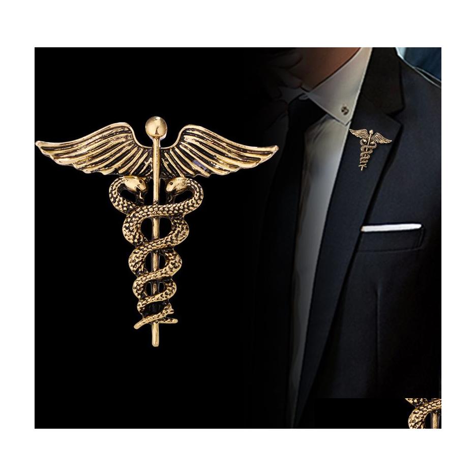 Pins Brooches Fashion Jewelry Pins Vintage Star Of Life Medical Logo Brooch For Man Woman Angel Wing Snakes Drop Delivery Dhbsm
Pins Brooches Fashion Jewelry Pins Vintage Star Of Life Medical Logo Brooch For Man Woman Angel Wing Snakes Drop Delivery Dhbsm