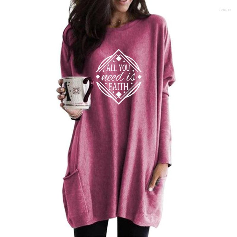 Women' Hoodies All You Need Is Faith Print Pocket Long For Female Femmes Jesus Christmas Gift Spring Autumn Women Casual Sweatshirts, Black
Women' Hoodies All You Need Is Faith Print Pocket Long For Female Femmes Jesus Christmas Gift Spring Autumn Women Casual Sweatshirts, Black