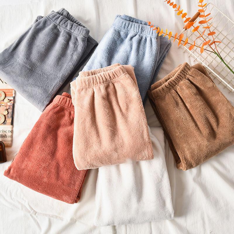 Women's Sleepwear Female Winter Casual Home Pants Thicken Warm Women's Trousers Flannel Pajama Bottoms Coral Fleece Lounge Wear, Gray
Women's Sleepwear Female Winter Casual Home Pants Thicken Warm Women's Trousers Flannel Pajama Bottoms Coral Fleece Lounge Wear, Gray