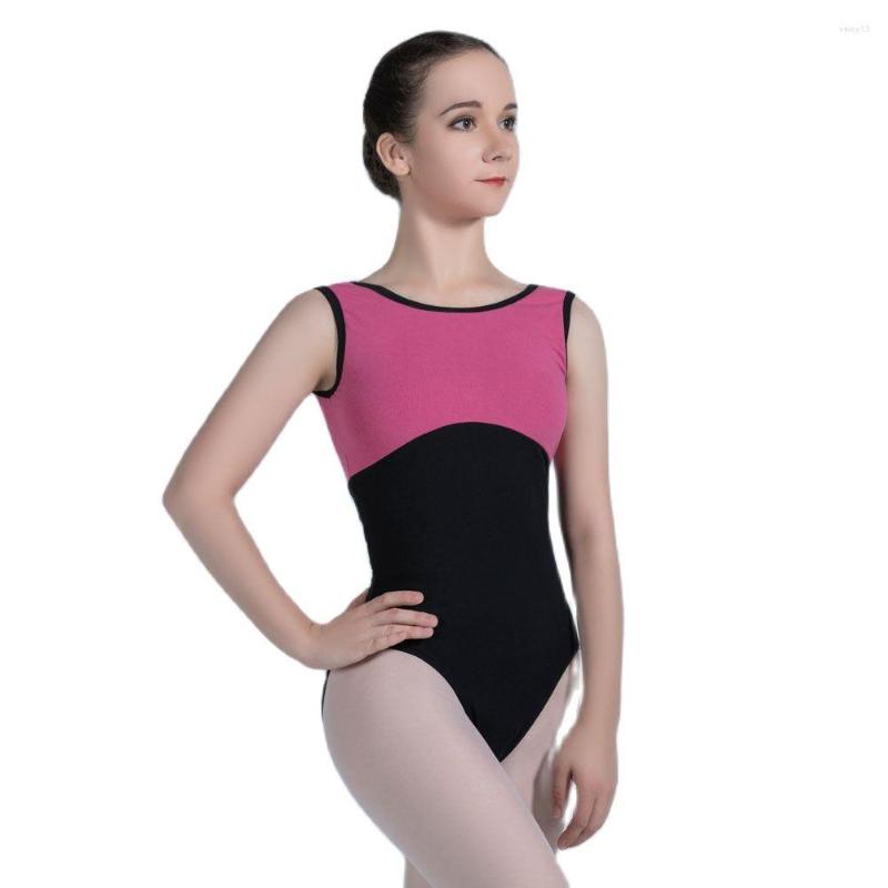 Stage Wear Women's Tank Leotard Pink And Black Cotton Leotards Bodywear For Adult Ballet Dance Plus Size Practice 01D0160, Black and hot pink
Stage Wear Women's Tank Leotard Pink And Black Cotton Leotards Bodywear For Adult Ballet Dance Plus Size Practice 01D0160, Black and hot pink