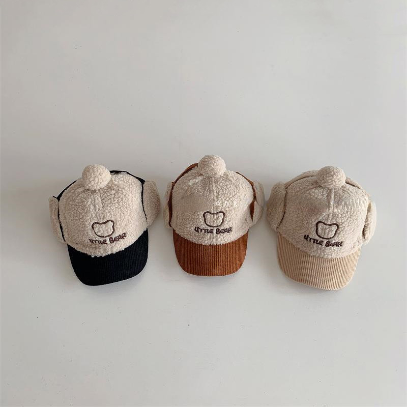Caps Hats 3621A Korea Ins Bear Hat Winter Children's Lambswool Lei Feng Hat Warm Padded Baby Ear Caps Boy's Baseball Windbreaker Hat 230204, Blue
Caps Hats 3621A Korea Ins Bear Hat Winter Children's Lambswool Lei Feng Hat Warm Padded Baby Ear Caps Boy's Baseball Windbreaker Hat 230204, Blue