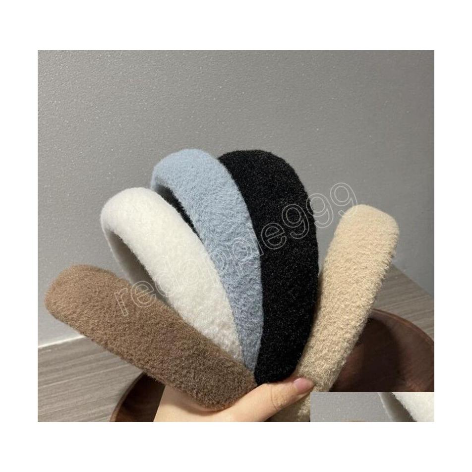 Headbands Fashion Womens Hair Accessories Winter Warm Sponge Plush Headband Casual Soft Turban Girls Hairband Drop Delivery Jewelry Dhzeu
Headbands Fashion Womens Hair Accessories Winter Warm Sponge Plush Headband Casual Soft Turban Girls Hairband Drop Delivery Jewelry Dhzeu