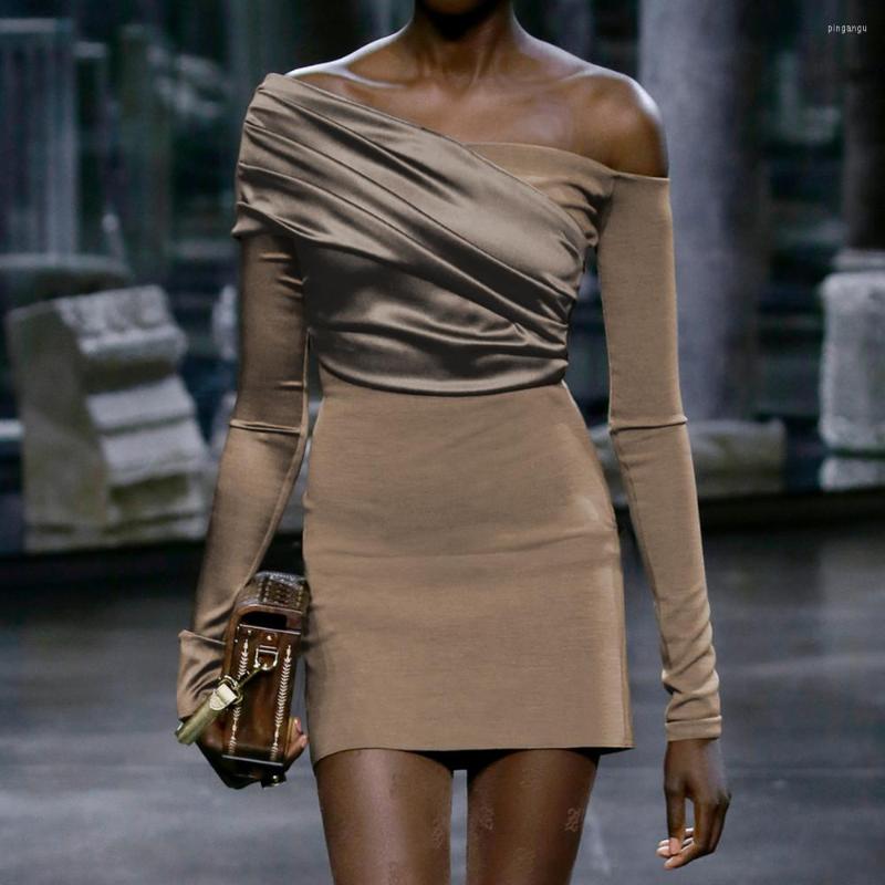 Casual Dresses Swtao Sexy Women Hollow Out Long Sleeve Bandage Dress 2023 Off The Shoulder Bodycon Evening Club Party Vestido, Khaki
Casual Dresses Swtao Sexy Women Hollow Out Long Sleeve Bandage Dress 2023 Off The Shoulder Bodycon Evening Club Party Vestido, Khaki