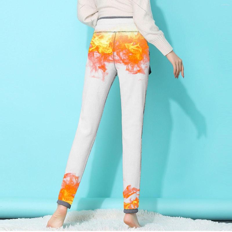 Women' Pants 2023 Winter Leggings For Women Warm Leggins Solid Color High Waist Stretchy Female, White-1
Women' Pants 2023 Winter Leggings For Women Warm Leggins Solid Color High Waist Stretchy Female, White-1