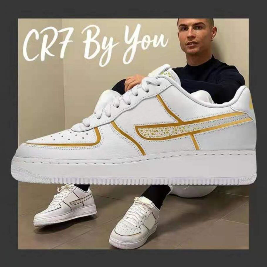 men women casual shoes platform sneakers 1 CR7 Golden Patchwork By You White/Gold Pale Ivory Spruce Canvas trainers jogging walking
men women casual shoes platform sneakers 1 CR7 Golden Patchwork By You White/Gold Pale Ivory Spruce Canvas trainers jogging walking