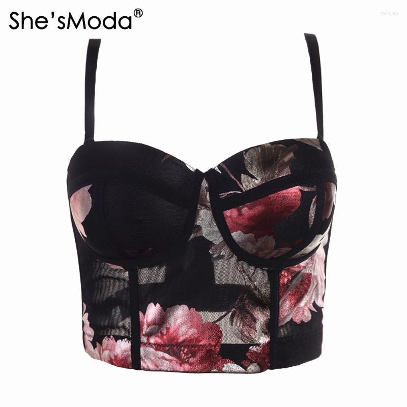 Women' Tanks She'sModa 2023 Summer Mesh Floral Print Corset Women' Bra Bustier Night Club Party Cropped Top Vest Plus Size, Black
Women' Tanks She'sModa 2023 Summer Mesh Floral Print Corset Women' Bra Bustier Night Club Party Cropped Top Vest Plus Size, Black