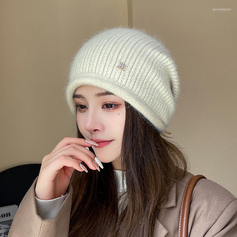 Berets Fashion Winter Skullies Beanies For Women Keep Warm Fur Knitted Hats Outdoor Tether Adjustable Female Melon Caps Ski Hat
Berets Fashion Winter Skullies Beanies For Women Keep Warm Fur Knitted Hats Outdoor Tether Adjustable Female Melon Caps Ski Hat