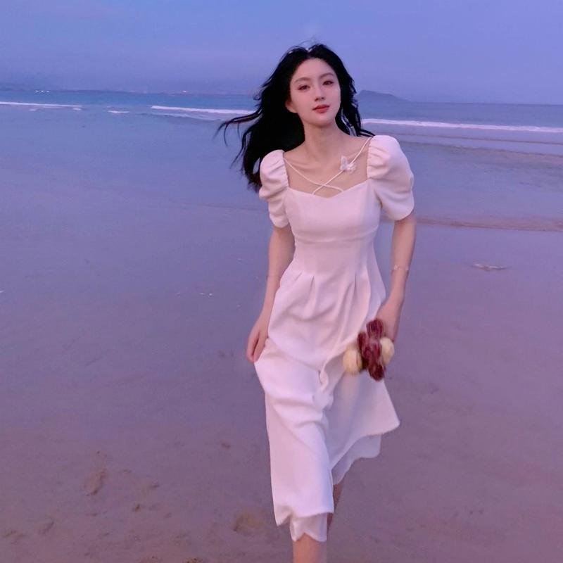 Casual Dresses White Vintage Dress Summer Puff Sleeve Midi Vestidos De Mujer For Women 2023 Robe Femme Vetement Clothes Sukienki DamskieCasu
Casual Dresses White Vintage Dress Summer Puff Sleeve Midi Vestidos De Mujer For Women 2023 Robe Femme Vetement Clothes Sukienki DamskieCasu
