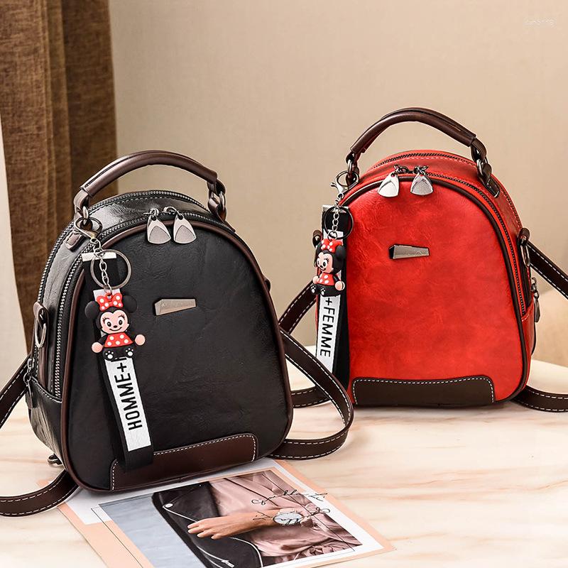 School Bags Retro Backpack Small Fresh Women's Bag 2023 Casual College Style Pu Soft Leather Multifunctional Women, Rubber powder
School Bags Retro Backpack Small Fresh Women's Bag 2023 Casual College Style Pu Soft Leather Multifunctional Women, Rubber powder