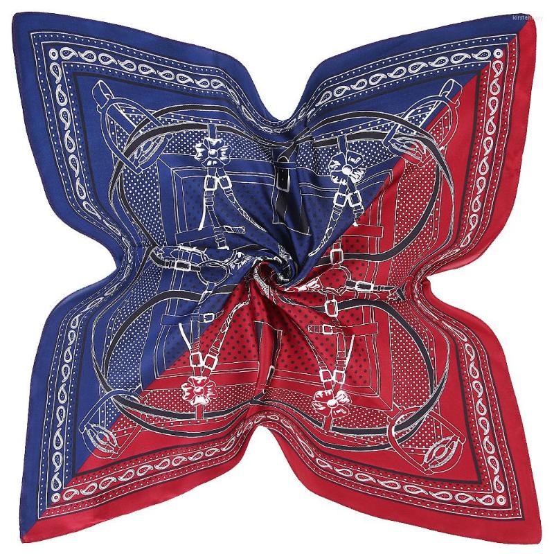 Scarves 2 Two Colors Patchwork Square Bandanna Silk Scarf Women 55cm Fashion Head Band Neck Professional Neckerchief
Scarves 2 Two Colors Patchwork Square Bandanna Silk Scarf Women 55cm Fashion Head Band Neck Professional Neckerchief
