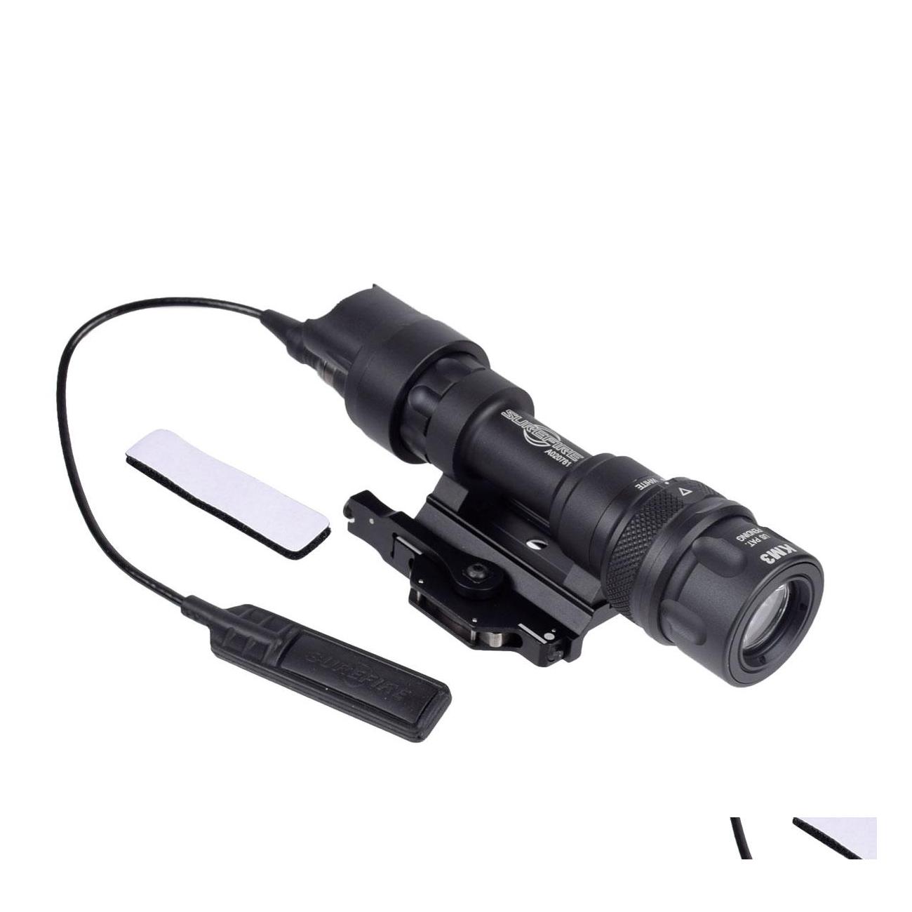 Flashlights M952 M952V Qd Quick Release Tactical Flashlight Mount Scout Light 400 Lumens Drop Delivery Gear Accessories Dheem, Black
Flashlights M952 M952V Qd Quick Release Tactical Flashlight Mount Scout Light 400 Lumens Drop Delivery Gear Accessories Dheem, Black