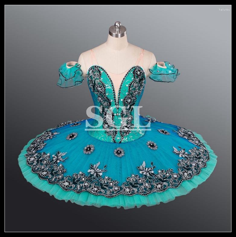 Stage Wear Blue Green Ballet Tutu For Girls Performance And Competition Costumes Child Test AT1055C, Black
Stage Wear Blue Green Ballet Tutu For Girls Performance And Competition Costumes Child Test AT1055C, Black