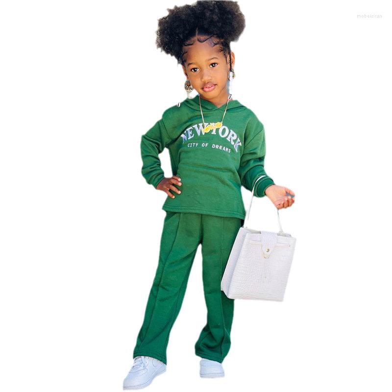 Clothing Sets 1-8years Green Children's Girls Embroidery Long Sleeve Hooded Shirts Loose Pants Kids Autumn Winter Clothes
Clothing Sets 1-8years Green Children's Girls Embroidery Long Sleeve Hooded Shirts Loose Pants Kids Autumn Winter Clothes