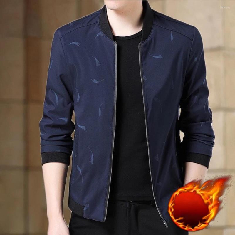 Men's Jackets Business Jacket Elastic Cuffs Warm Winter Autumn Men Fleece Lined Coat, Black
Men's Jackets Business Jacket Elastic Cuffs Warm Winter Autumn Men Fleece Lined Coat, Black