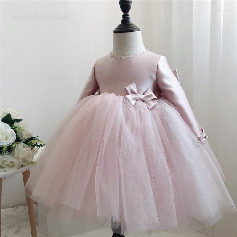 Girl Dresses Cute Tutu Pink Baby Puffy Skirt First Birthday For Girls Long Sleeve Pageant Gowns Big Bow
Girl Dresses Cute Tutu Pink Baby Puffy Skirt First Birthday For Girls Long Sleeve Pageant Gowns Big Bow