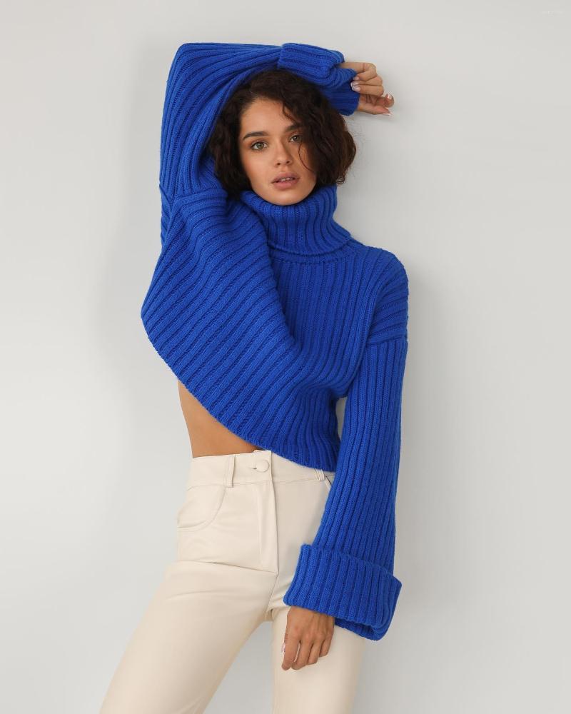 Women' Sweaters Women Y2k Blue Sweater Knit Ribbed Pullover Long Sleeve Turtleneck Loose Crop Top For Casual Streetwear Warm Clothings, White
Women' Sweaters Women Y2k Blue Sweater Knit Ribbed Pullover Long Sleeve Turtleneck Loose Crop Top For Casual Streetwear Warm Clothings, White