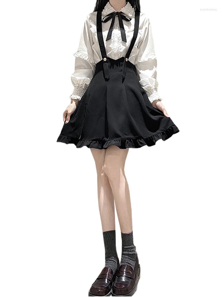 Skirts Winter Autumn Casual Women Skirt Elegant Vintage High Waist A-line Ruffle Korean Fashion Harajuku Midi Teen Girls, Black
Skirts Winter Autumn Casual Women Skirt Elegant Vintage High Waist A-line Ruffle Korean Fashion Harajuku Midi Teen Girls, Black