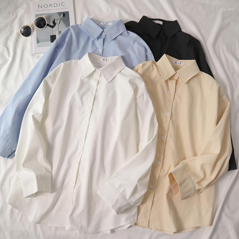Women's Blouses 2023 Autumn Women Simply Candy Color Single Breasted Elegant Shirts Office Lady Long Sleeve Blouse Roupas Chic Chemise Tops, Beige
Women's Blouses 2023 Autumn Women Simply Candy Color Single Breasted Elegant Shirts Office Lady Long Sleeve Blouse Roupas Chic Chemise Tops, Beige
