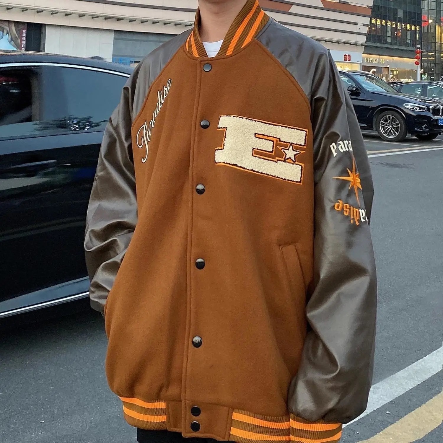Men's Jackets American classic retro high street jackets coats women's stitching embroidery baseball uniform jacket hip hop loose couple coats 230203, Sky blue
Men's Jackets American classic retro high street jackets coats women's stitching embroidery baseball uniform jacket hip hop loose couple coats 230203, Sky blue