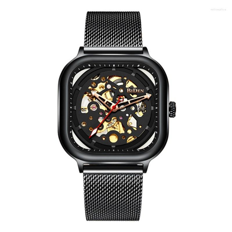 Wristwatches Gorben Stainless Steel Band Sport Mechanical Watch Luxury Mens Fashion Wristwatch Skeleton, Gold no box
Wristwatches Gorben Stainless Steel Band Sport Mechanical Watch Luxury Mens Fashion Wristwatch Skeleton, Gold no box