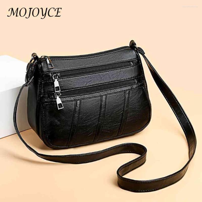 Evening Bags PU Leather Women Shoulder Bag Fashion Simple Solid Messenger Crossbody Multi-pocket Mommy Ladies Sac Zipper Handbags, Black shoulder bag
Evening Bags PU Leather Women Shoulder Bag Fashion Simple Solid Messenger Crossbody Multi-pocket Mommy Ladies Sac Zipper Handbags, Black shoulder bag