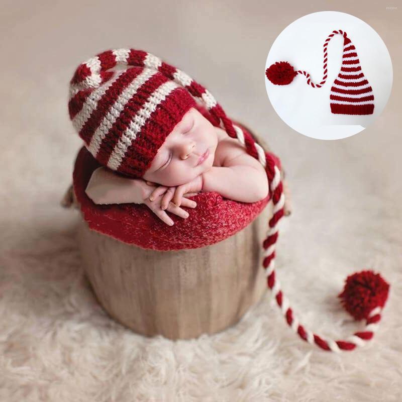 Hats Baby Knitting Long Tails Christmas Hat Born Pography Props Stripe Crochet For, Red
Hats Baby Knitting Long Tails Christmas Hat Born Pography Props Stripe Crochet For, Red