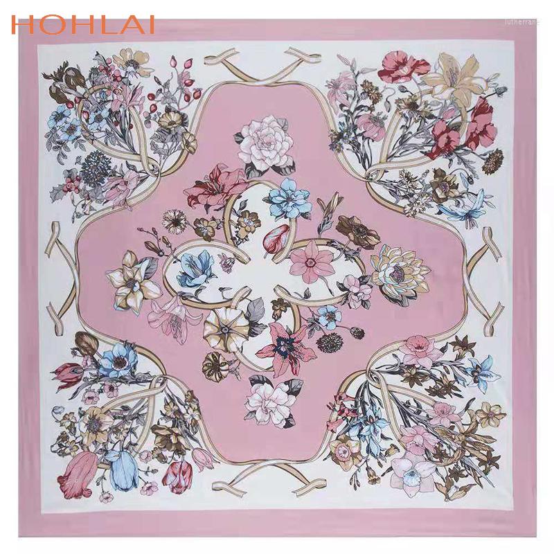 Scarves Twill Silk Fashion Women Scarf Bandana 130 130cm Floral Printed Square High Quality Gift Large Shawls Stoles
Scarves Twill Silk Fashion Women Scarf Bandana 130 130cm Floral Printed Square High Quality Gift Large Shawls Stoles