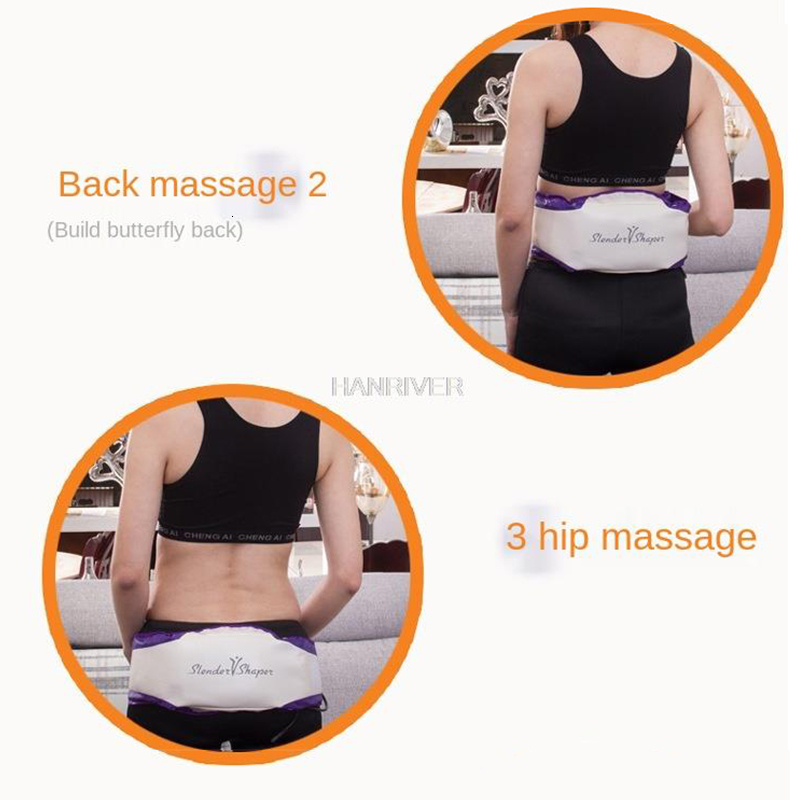 Slimming Belt Electric Massage Belt Fat Burning Oscillate Slimming Belt Vibration Belt Slender Waist Shaper With Vibrating Motor Massage Leg 230203