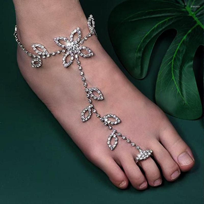Anklets 1PC Fashion Beach Leaf Foot Chain Anklet Bracelets For Women Boho Jewelry Rhinestone Toe Ring Barefoot Sandals Femme Gift
Anklets 1PC Fashion Beach Leaf Foot Chain Anklet Bracelets For Women Boho Jewelry Rhinestone Toe Ring Barefoot Sandals Femme Gift