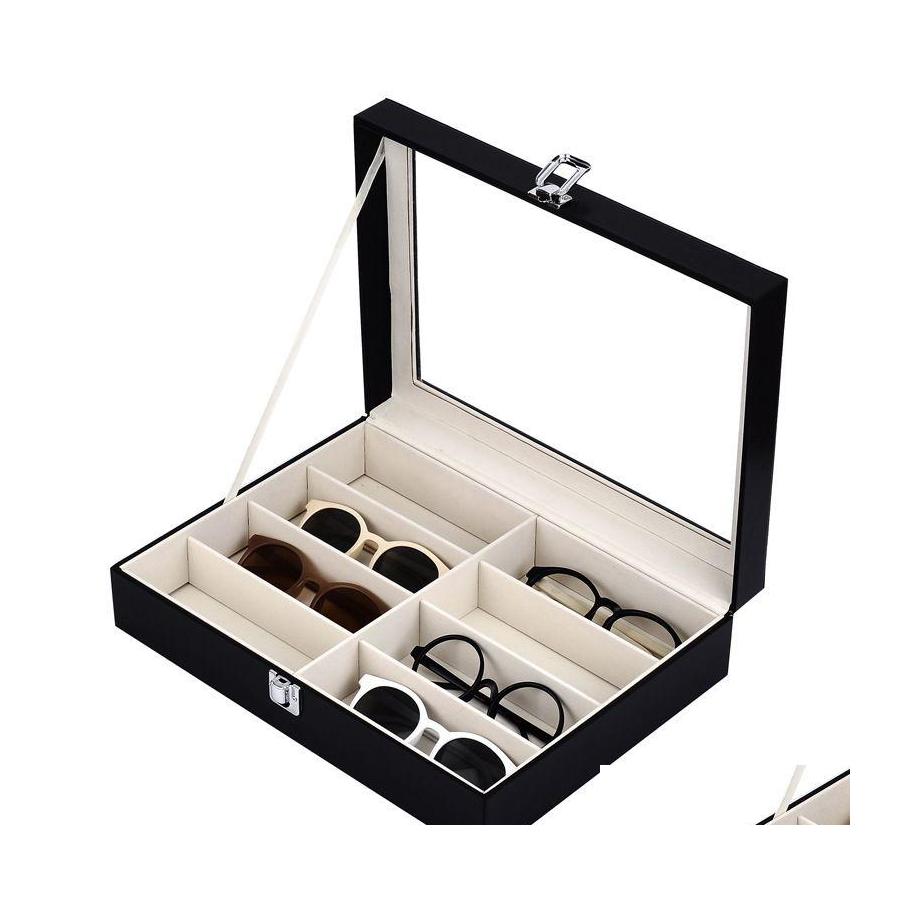 Sunglasses Cases Bags 8Grid Eyeglasses Case Eyewear Sunglass Storage Box Holder Organizer Eye Glasses Display Drop Delivery Fashio Otn8T
Sunglasses Cases Bags 8Grid Eyeglasses Case Eyewear Sunglass Storage Box Holder Organizer Eye Glasses Display Drop Delivery Fashio Otn8T