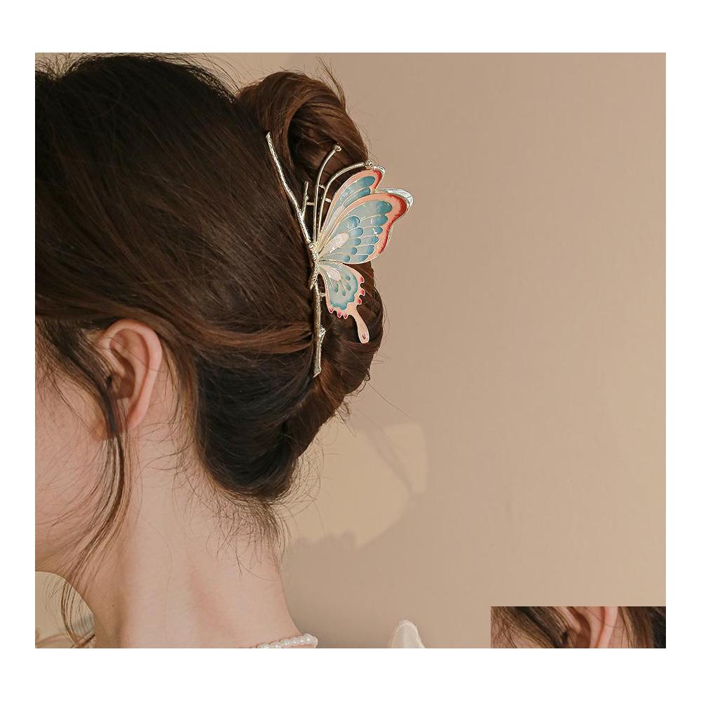 Hair Clips Barrettes Fashion Jewelry Colorf Butterfly Hairclip For Women Large Grip Clip Boddy Pin Lady Girl Barrette Back Head Sh Dhobj
Hair Clips Barrettes Fashion Jewelry Colorf Butterfly Hairclip For Women Large Grip Clip Boddy Pin Lady Girl Barrette Back Head Sh Dhobj