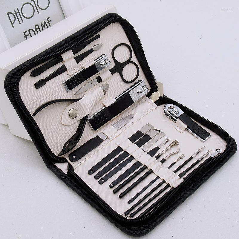 Nail Art Kits 18/26pcs Set Manicure Clippers Stainless Steel Clipper Trimming Scissor Portable Tool
Nail Art Kits 18/26pcs Set Manicure Clippers Stainless Steel Clipper Trimming Scissor Portable Tool