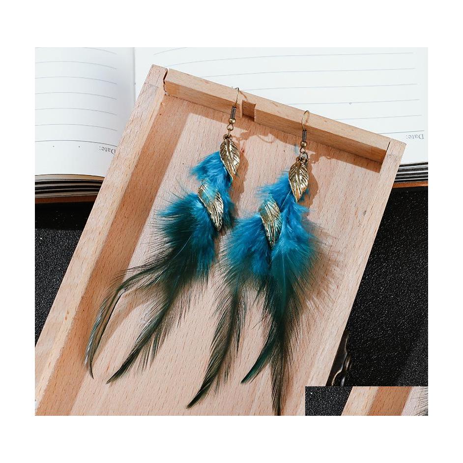 Stud Bohemian Fashion Jewelry Vintage Feather Earrings Tassels Dangle Drop Delivery Dh3Ca
Stud Bohemian Fashion Jewelry Vintage Feather Earrings Tassels Dangle Drop Delivery Dh3Ca