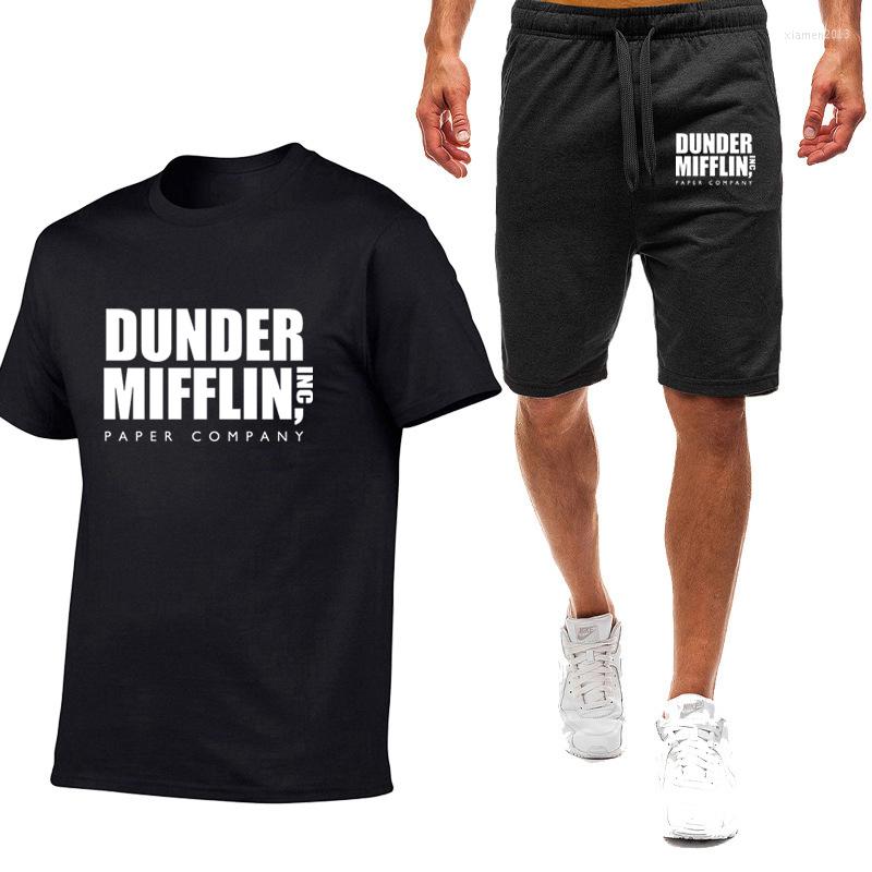 Men' Suits DUNDER MIFFLIN PAPER INC Office TV Show Printed Summer Fashion Men' T-shirt Sports Shorts Set Personality Running Suit
Men' Suits DUNDER MIFFLIN PAPER INC Office TV Show Printed Summer Fashion Men' T-shirt Sports Shorts Set Personality Running Suit