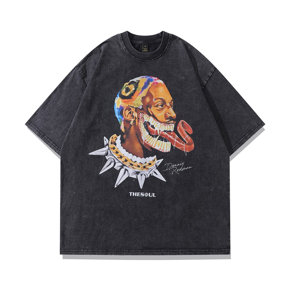 Men's Plus Tees Vintage Print Washed Oversized T Shirt for Men Short Sleeve High Street Summer Top Tee Round Neck Casual
Men's Plus Tees Vintage Print Washed Oversized T Shirt for Men Short Sleeve High Street Summer Top Tee Round Neck Casual